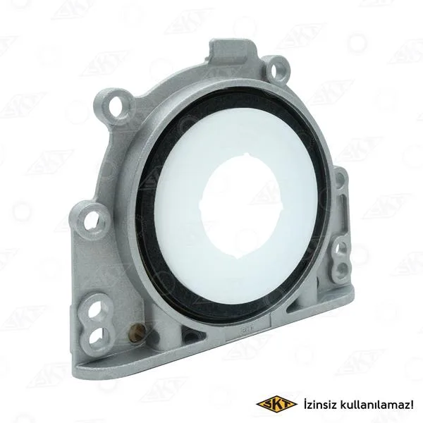 Krank Keçesi Arka VW - Skoda - Seat - Audi 1997 Akl - Alt - Alz - BFQ - Bse - BLR - Bgu 1.6-2.0 Flanş İle Kalınlık: Diş Çap: 131MM - İç Çap: 85MM