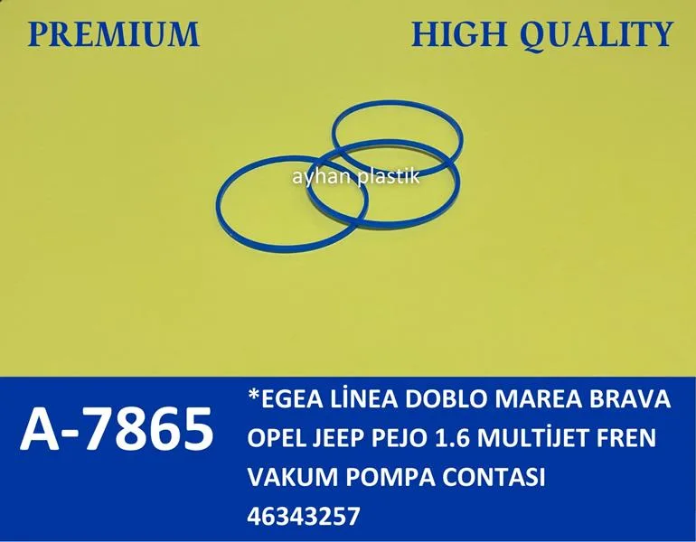 Fren Vakum Pompa Contası Egea - Linea - DOBLO - Marea - Brava - Opel - Jeep - Pejo 1.6 Multijet (5 Adet)