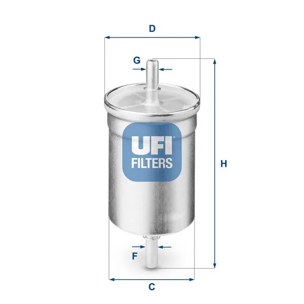 Yakit Benzin Filtresi P106-P206-P207-P208-P301-P306-P307-P308-P406-P407-P508-P2008-P3008-P5008-C2- C3-C4-C5-C - Elysee - PARTNER - BERLINGO - EXPERT 1.0-1.1-1.4-1.6 THP - Vti Clio - Kangoo - Laguna - Megane - TRAFIC - G