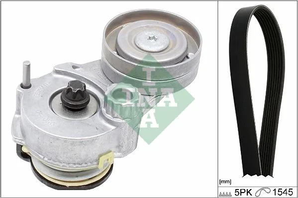 Alternatör Gergi Kiti 5PK1545 Kayış ASTRA H - G - Vectra C - Zafira B 1.6 Z16XEP - Xer - XE1-A16XER - Lel - Ler 55350421-6340606