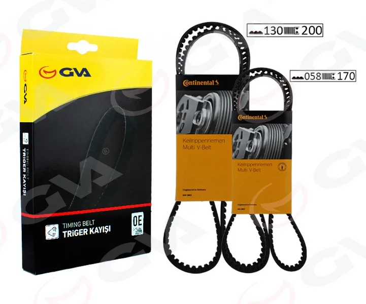 Triger Kayışı Setli 130X200 058X170 VW Bora Golf 4 - 5 - Plus Polo 1.4-1.6 16V 536023310 536022810