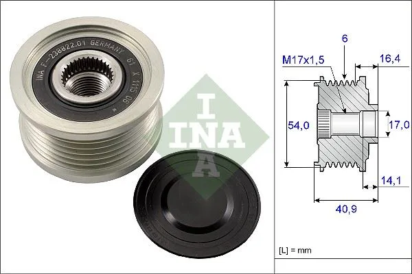 Alternatör Kasnağı Fiat Bravo 2 2006 DOBLO 3 2010 Linea 2009 Punto 2005 Stilo 2004-2007 DUCATO 2011 1.6D Mjet 1.9D Mjet 2.0D Mjet 6 Kanal