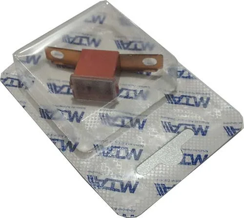 0472100 Yan Ayaklı Sigorta 62 MM 100 Amper Mavi