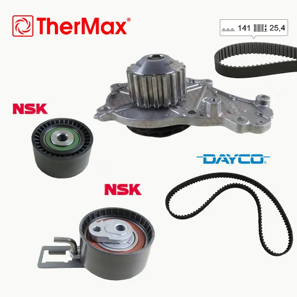 Devirdaimli Eksantrik Gergi Kiti 141X25.4 C5 3 - C4 2 - DS4-P208-P308-P3008-P5008-2008-PARTNER Tepe BERLINGO 3 - C3 3 - DS3-DS5-P301-C Elysee DV6C - DV6DTED E5 - TRANSIT Courier - B - Max - C - Max 1.6TDCI EURO5