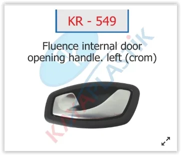 Kapi İç Açma Kolu Sol Megane 3 Hatchback Krom