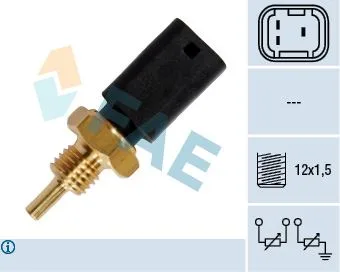 Hararet Müşürü 3 Fişli Renault Clio 2 1998-2005 Laguna 2001 Megane 2002-2008 Kangoo 2001 Logan 2006 1.2 1.4 1.5DCİ 1.6 2.0
