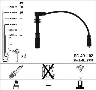 Buji Kablosu A4 1.8 1995-2001 A6 1.8 1995-1997 Adr - Apt