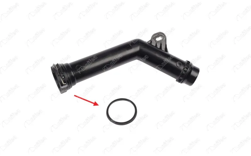 Turbo Borusu Contası Ok İle Gösterilen Conta Renault Fluence L3 1.5DCI K9K 836-837 2010