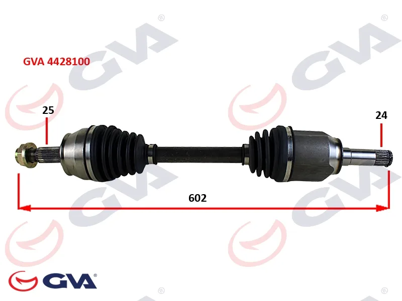 Komple Aks Sol Milli Aks Lale Li Grande Punto 1.3 MTJ 2005 75HP 602MM