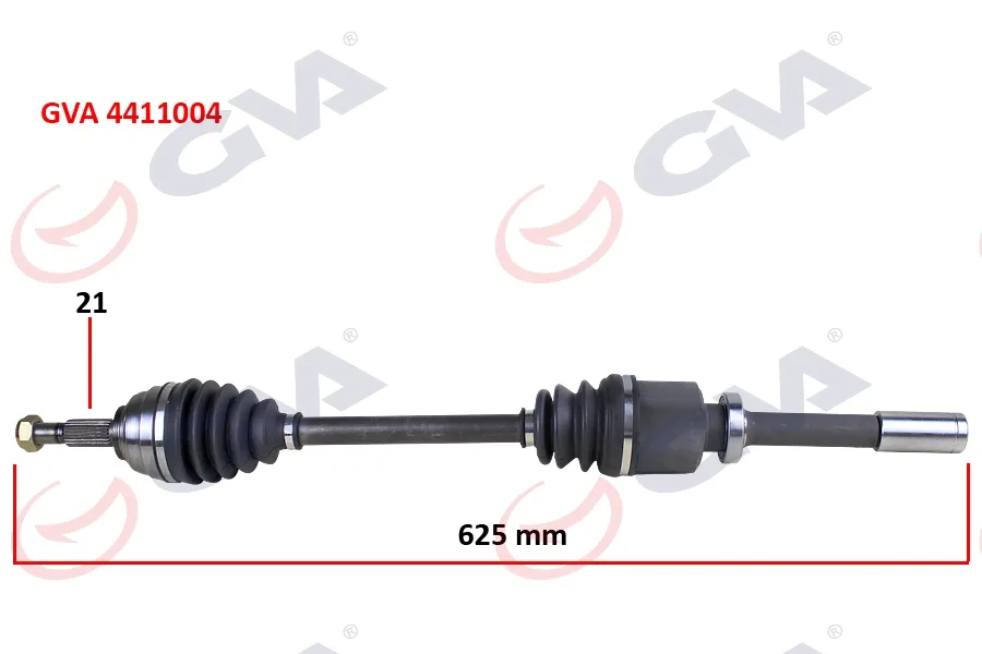 Komple Aks Sağ Megane 2 1.6 16V 2003-2008 804MM Auto.