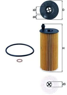Yag Filtresi BMW N47 N57 F10 F20 F30 F32 F34 F36 F01 F07 E90 F22 E84 F25 F15 F16 F26 . Toyota Verso 2013-2018 Auris 2015 RAV4 2015 Avensis 2015