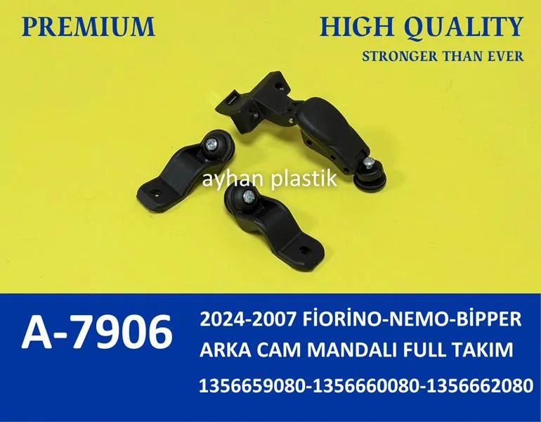Arka Cam Mandalı Full Takım Fiat FIORINO 2007-2024 Psa NEMO - Bipper