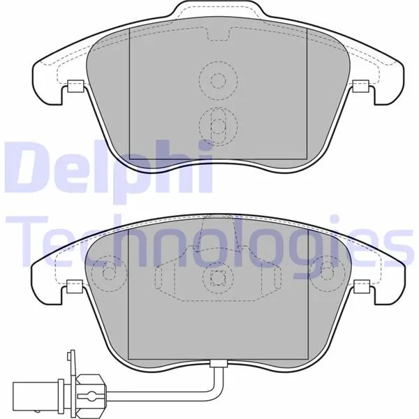 Ön Balata Audi A4 - A5 2009 GDB1814