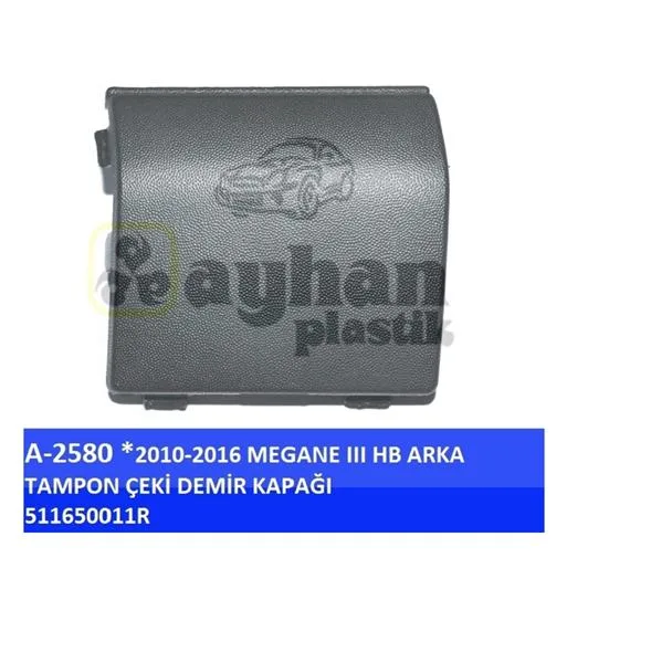 Çeki Demir Kapağı Arka Renault Megane 3 Hatchback 2010-2016 (5 Adet)