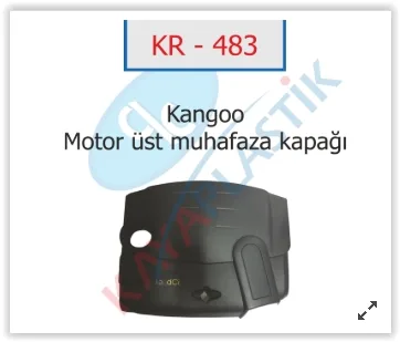 Motor Üst Koruma Kapağı Renault Clio 2 1998-2005 Kangoo 2 2005 Dacia Logan 2006 Sandero 2006 1.5 DCI K9K