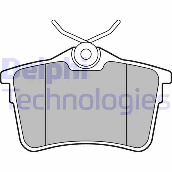 Arka Fren Balatası P307 2000-2009 P308 2007-2014 PARTNER 2008 PARTNER Tepee 2008 BERLINGO 2008 C4 2004-2016 Xsara Picasso 1999-2011 DS4 2015-2018