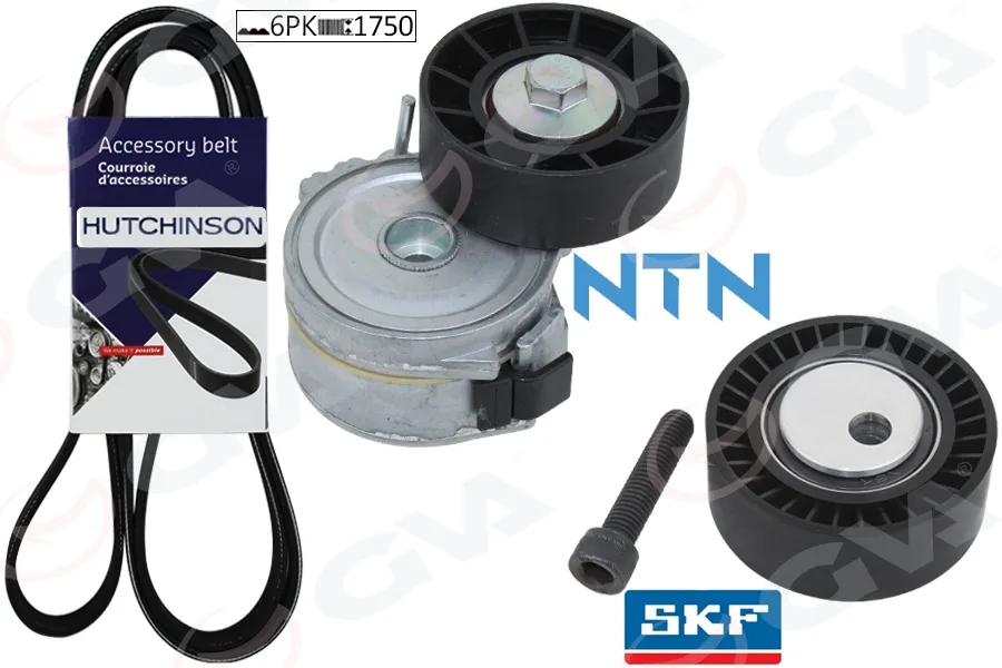 Alternatör Gergi Kiti Kütüklü PARTNER - BERLINGO - Jumpy - C5-Xantia - Xsara - Ulysse - P206-P406 K026PK1750