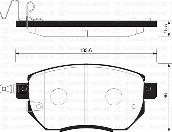 Ön Fren Balata Nissan Murano 3.5L VQ35 Z50 2003-2008 Infiniti FX35 FX45 2002