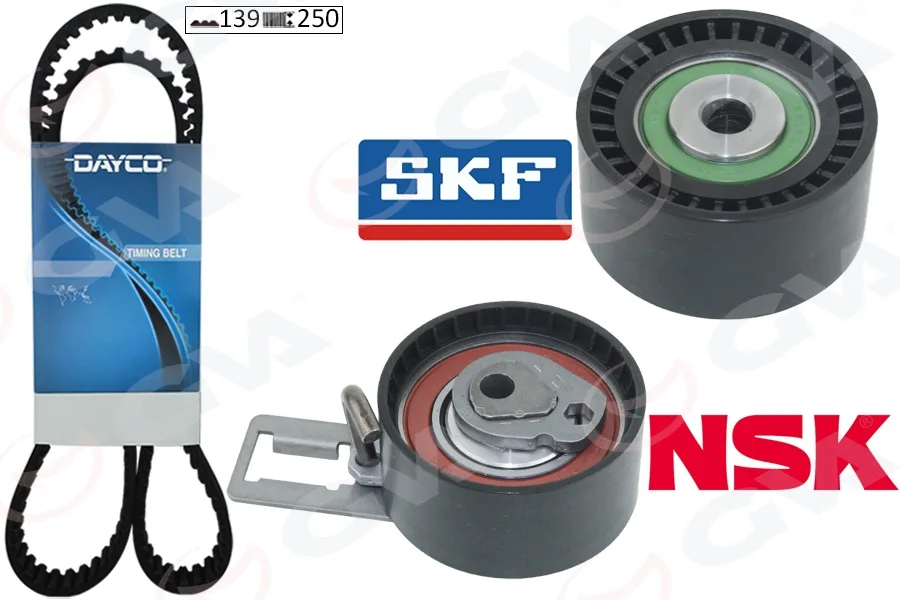 Eksantrik Gergi Kiti EURO5 139 Diş P107-206-207-307-Bipper - C2-C3-NEMO - Xsara 1.4HDI Fiesta 5 - Fusion 1.4TDCI 2002