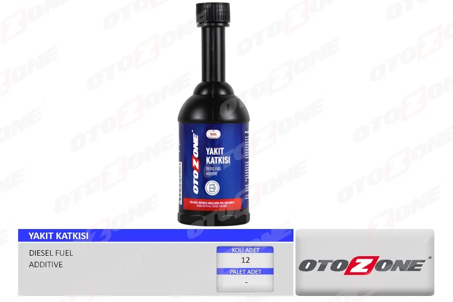 Temizleyici Yakit Katkısı 300ML Dizel Araçlar (12 Adet)