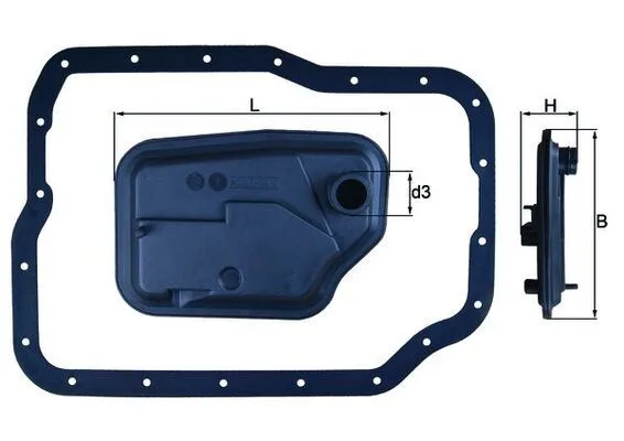 Filtre Otomatik Şanzıman 4 Vites Ford Focus 1998 Contalı