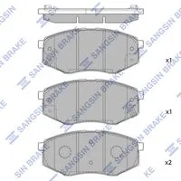 Ön Fren Balata Hyundai Sonata 2009-2014 İX20 1.4L 1.6L D4FC G4FC 2010 / KIA Soul 2014
