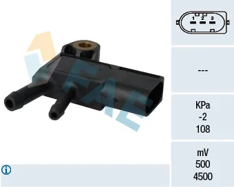 Egzoz Basınç Sensörü Mercedes OM640 OM642 OM646 W204 C218 W212 C207 W221 W461 W639 B906