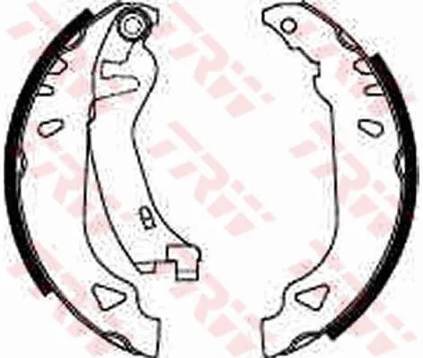 Arka Pabuç Balata Tempra 1.4 1.6 1990-1996 TIPO 1.4 1.6 1.9 1989-1995 Punto 1.2 1.6 1.7D 1994-1999 180X32
