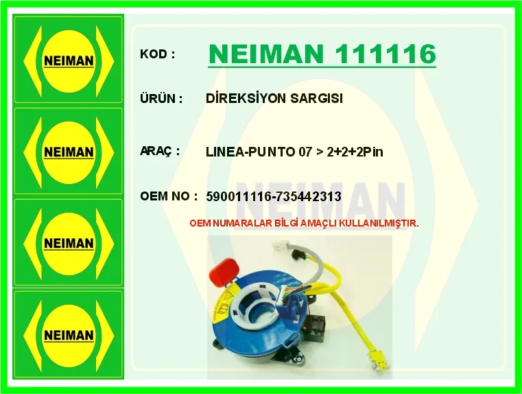 Direksiyon Sargısı Linea - Punto 2007 2 2 2PİN