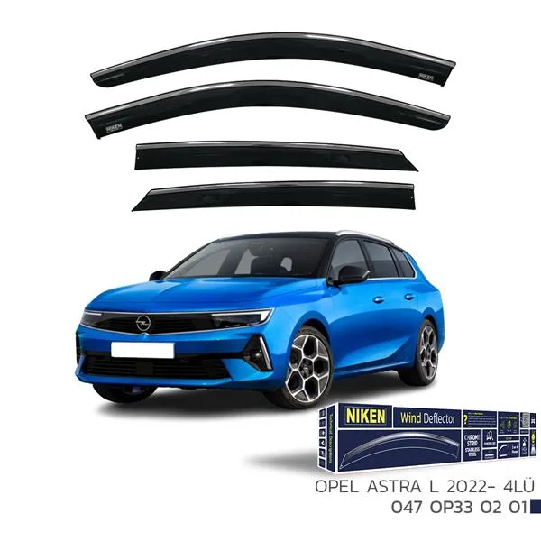 Kromlu Cam Rüzgarlığı Opel ASTRA L 2022 4LÜ