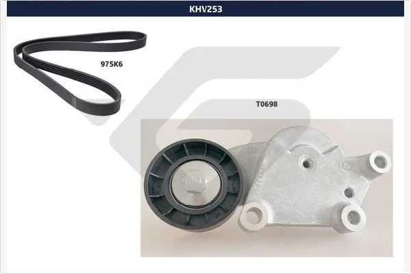Alternatör Gergi Kiti 6PK975 P207-P308-P3008-P5008-PARTNER - BERLINGO - C3-C4-C5-DS3-DS4 1.4-1.6 HDI