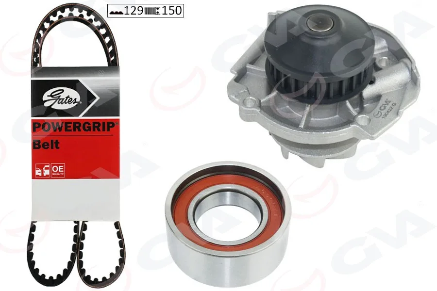 Devirdaimli Eksantrik Gergi Kiti 129X150 DOBLO 2001 Palio 1998 Panda 1994-1999 Punto 1994-1999 Albea 1998 1.2