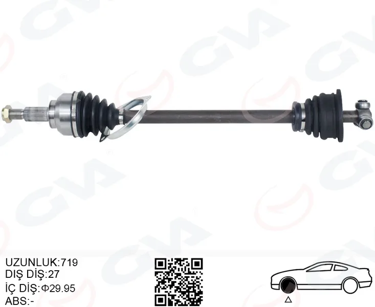Komple Aks Sol On Renault Laguna 2 BG0/1 1.6İ 16V M - T JH3 2001-2007