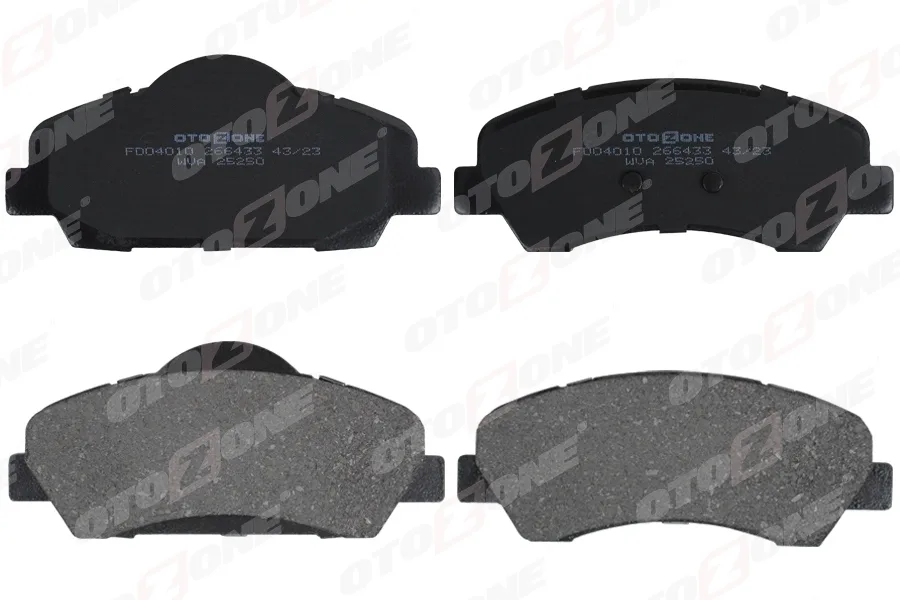 Ön Fren Balatası Peugeot P301 2012 P308 2013 Citroen C - Elysee 2012 C4 2014 266MM