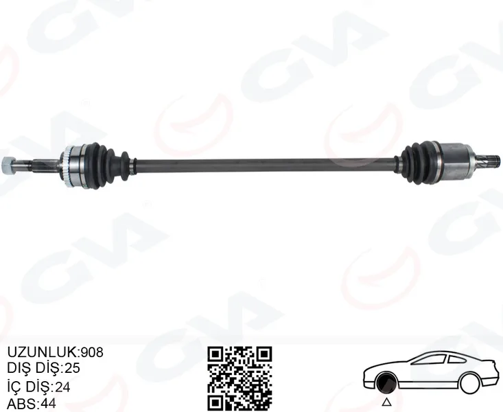 Komple Aks Sağ Nissan Almera 1.5L QG15DE N16 2002 ABS Li