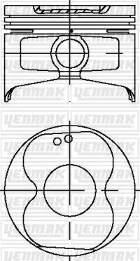 Piston Segman STD COROLLA 1.6 KRB 4AF 1988-1993 (4 Adet)