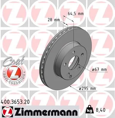 Fren Diski On Mercedes W204 S204 C204 W212 S212 A207 R172 (2 Adet)