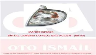 Sinyal Lambasi Duysuz Sağ ACCENT 1998-2000