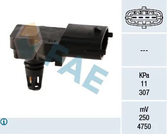 Map Sensörü ASTRA G - H - J - COMBO C - D - Corsa D - E - Insignia A - Mokka - Vectra C - Zafira A - DOBLO - Bravo - Linea Fıo Rıno - Punto - AVEO - CRUZE - Trax 1.3-1.6-1.9-2.0-2.2 JTD Renault Clio 4 2012 Captur 2012 0.9TCE 1.2TCE