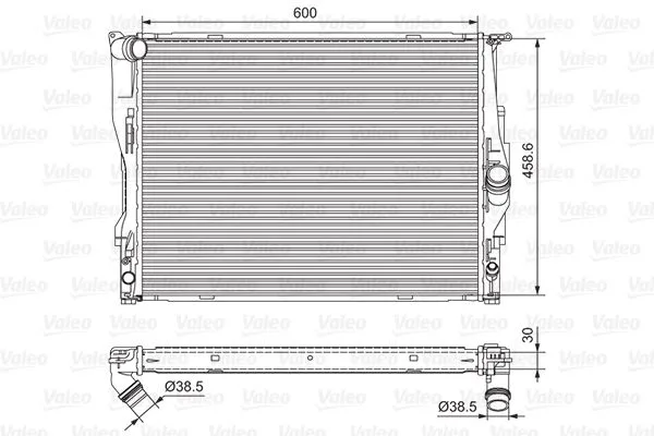 Motor Su Radyatoru BMW N45 N46 E81 E82 E87 E88 E90 E91 E92 E93 E84