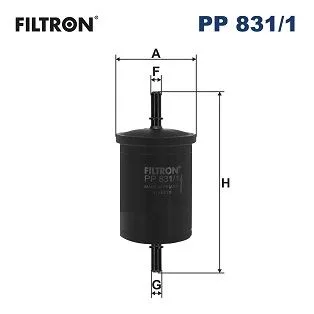 Yakit Benzin Filtresi P106-P206-P207-P208-P301-P306-P307-P308-P406-P407-P508-P2008-P3008-P5008-C2- C3-C4-C5-C - Elysee - PARTNER - BERLINGO - EXPERT 1.0-1.1-1.4-1.6 THP - Vti Clio - Kangoo - Laguna - Megane - TRAFIC - G