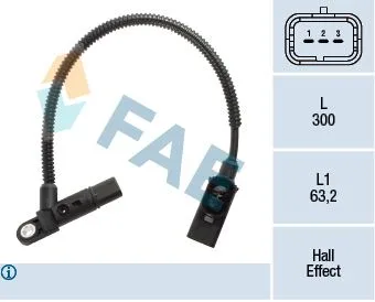 Eksantrik Sensörü PARTNER - BERLINGO 2008 P207 2006 P208 2012 P301 2012 P308 2009 P508 2010 C3-C4-C5 2010 P2008-P3008 2013 1.6 HDI Fiesta 2008-2017 Focus 3 11>1.4TDCI 1.6TDCI Courier 2014 Ecosport 2014 B - Max 2014