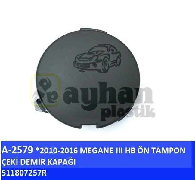 Çeki Demir Kapağı Renault Megane Hatchback 3 2010-2016 (5 Adet)
