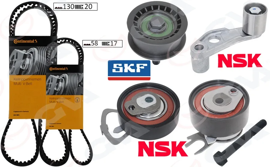 Triger Seti 130X20 Polo - Cordoba - GOLF4-FABIA - Bora 1.4-1.6 16V BCB - BBY - Bud - BBZ - BKY - Ahw - Ajv - Azd - CGGB