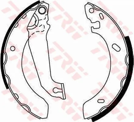 Arka Pabuç Balata Escort 5-6 1.3-1.4-1.6 1990-1995 GS6254 7138050