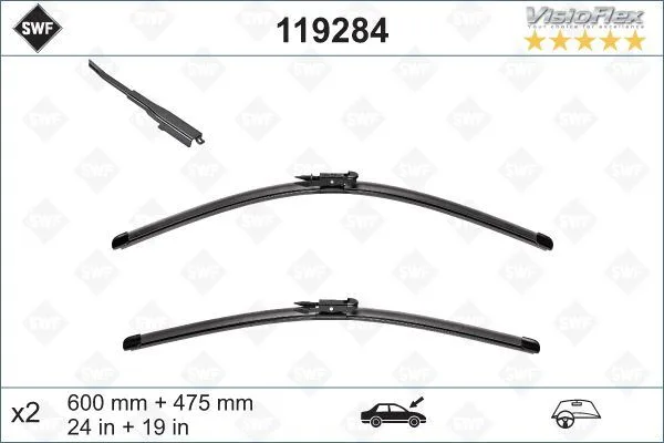 Silecek Supurgesı Takimi 600MM / 475MM Mercedes W176 C117 X156 . Audi A3 . Renault Koleos . BMW E90 E92 E93 F30 G22 G23 E84