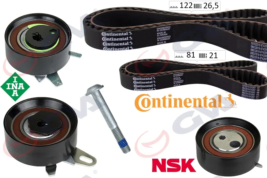 Triger Seti 122X26.5 -081X21 T4 2.5TDI - LT35 2.5TDI Acv - Anj - Avr K015323XS