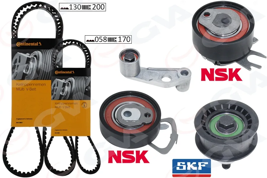 Triger Seti 130X20 Polo - Cordoba - GOLF4-FABIA - Bora 1.4-1.6 16V BCB - BBY - Bud - BBZ - BKY - Ahw - Ajv - Azd - CGGB