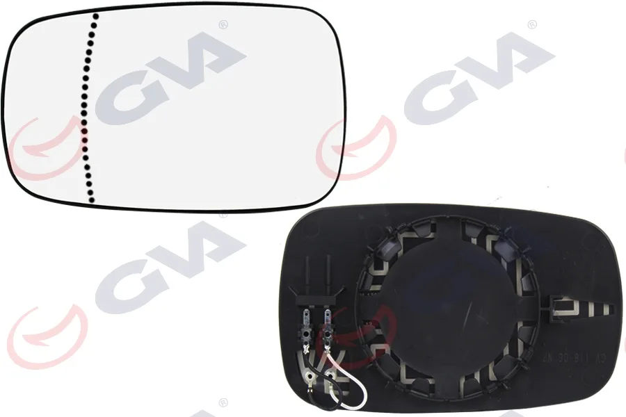 Ayna Camı Sol Megane - Scenic 2003 Isıtmalı Asferik VM-138AGHL - Oe