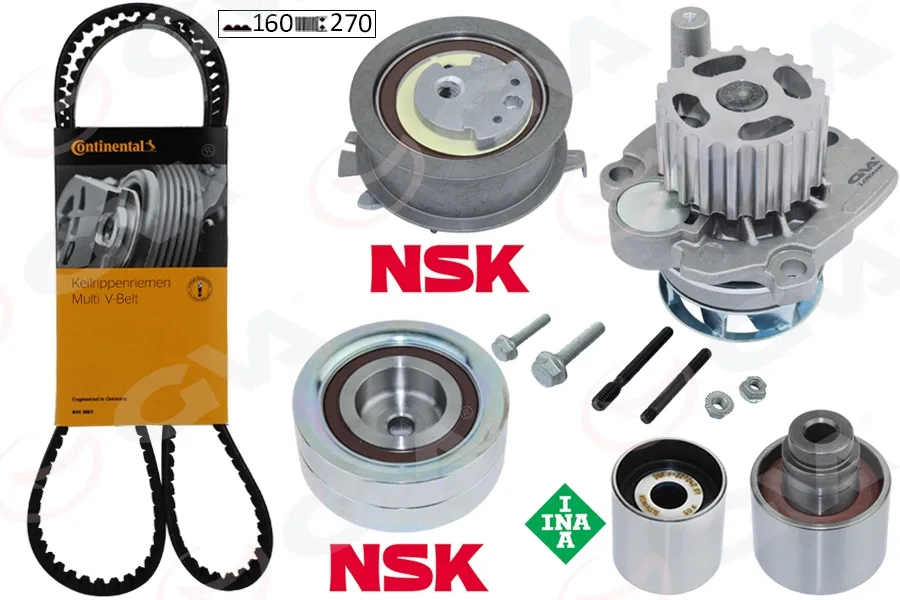 Devirdaimli Triger Seti > CRAFTER - T6-A3-JETTA - CADDY - Polo - Passat 1.2-1.6-2.0 TDI Cayb / C/D - Caab / C Ckub - CFFB - Cfwa - Caga